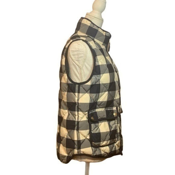 J Crew Excursion Buffalo Check Quilted Vest - Picture 4 of 7